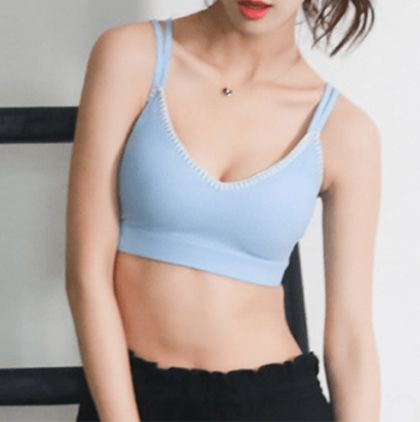 フィットネスヨガスポーツブラジャー