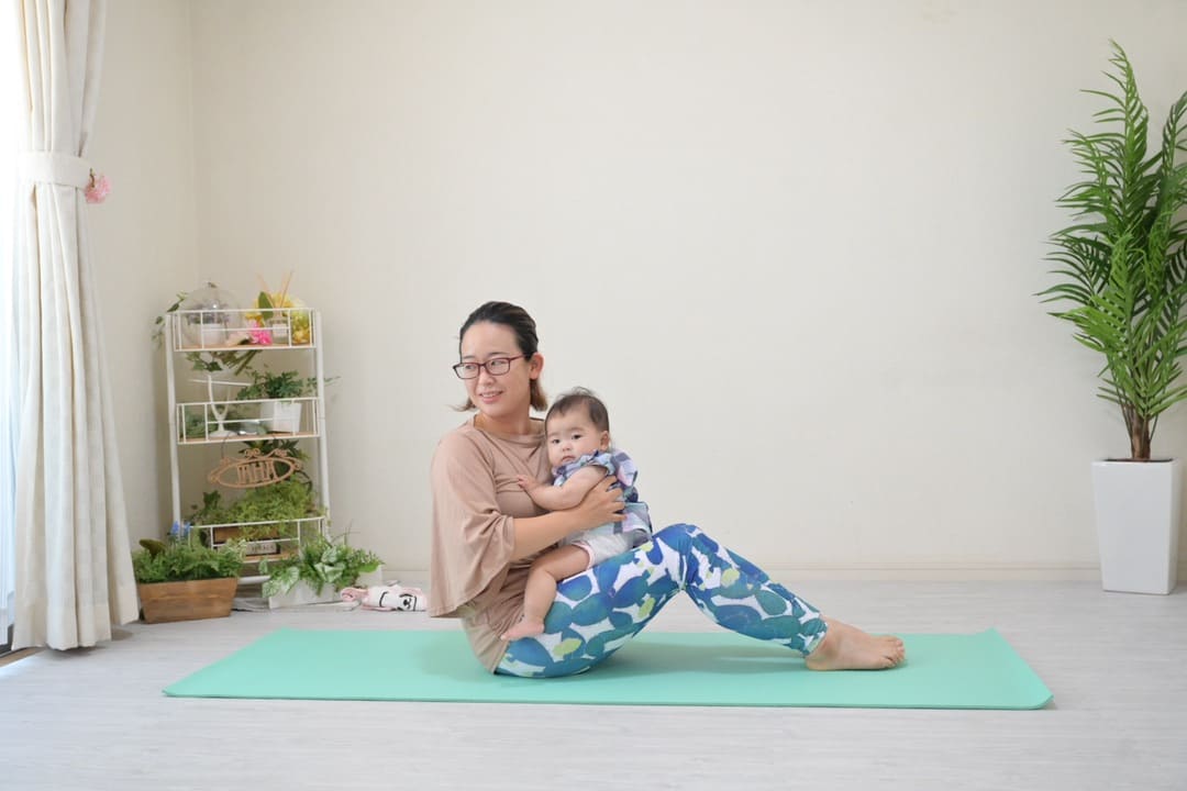 千葉県千葉市『ピラティス資格講座』赤ちゃんと一緒…の画像