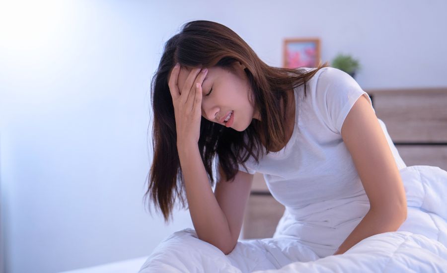 不眠に悩む女性へ｜生理前・産後・更年期｜心と身体…の画像