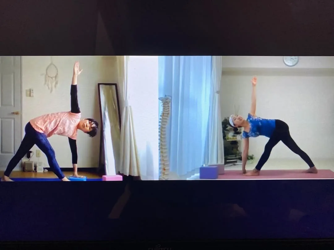 オンラインヨガレッスン