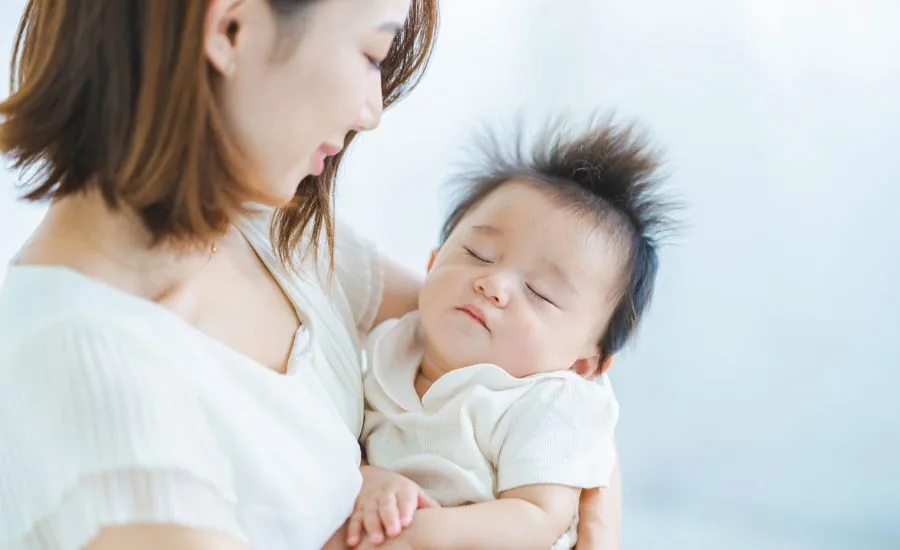 髪の毛を記念に残す