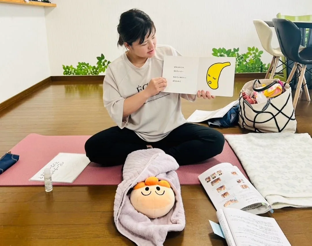 赤ちゃんとママのスキンシップ