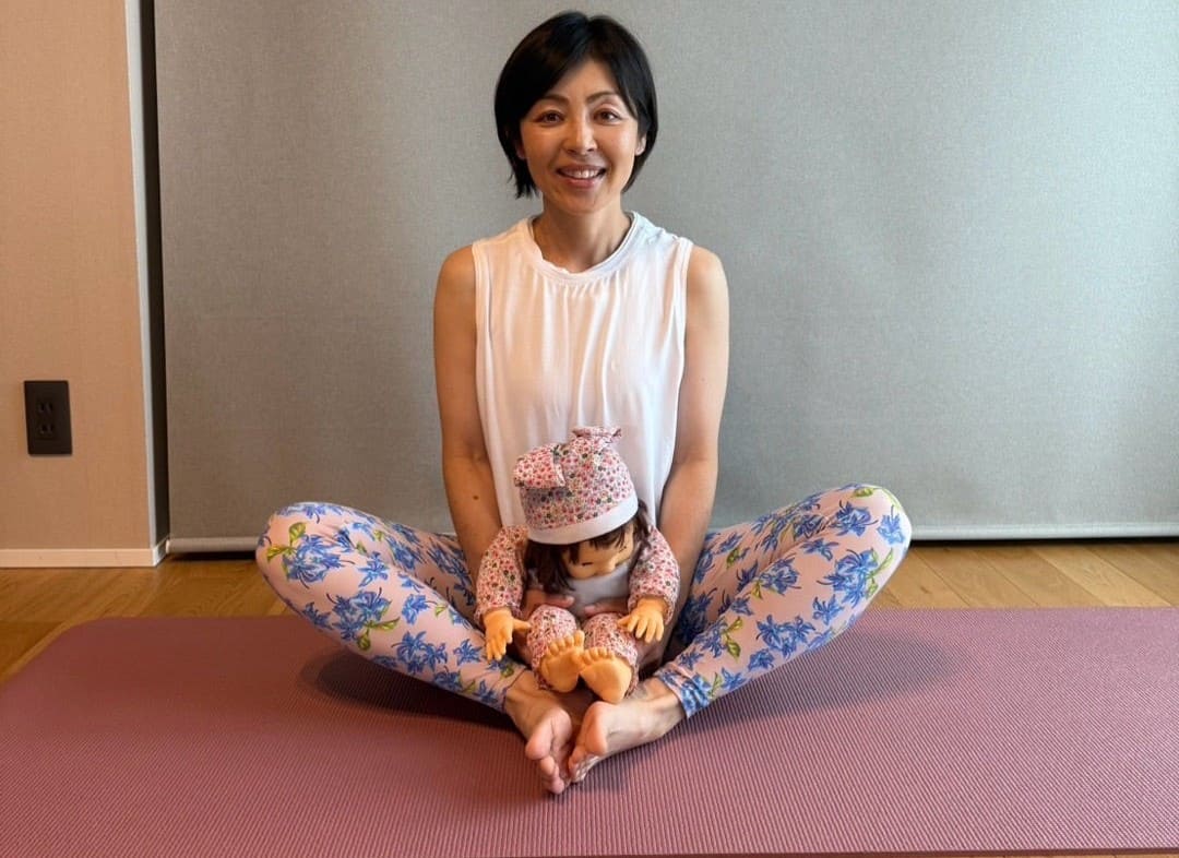 茨城つくばベビーヨガ講座風景