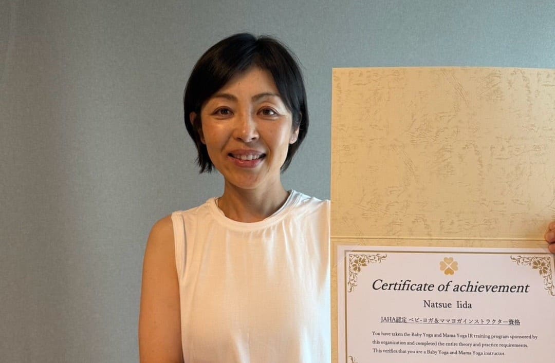 ベビーヨガ認定試験風景