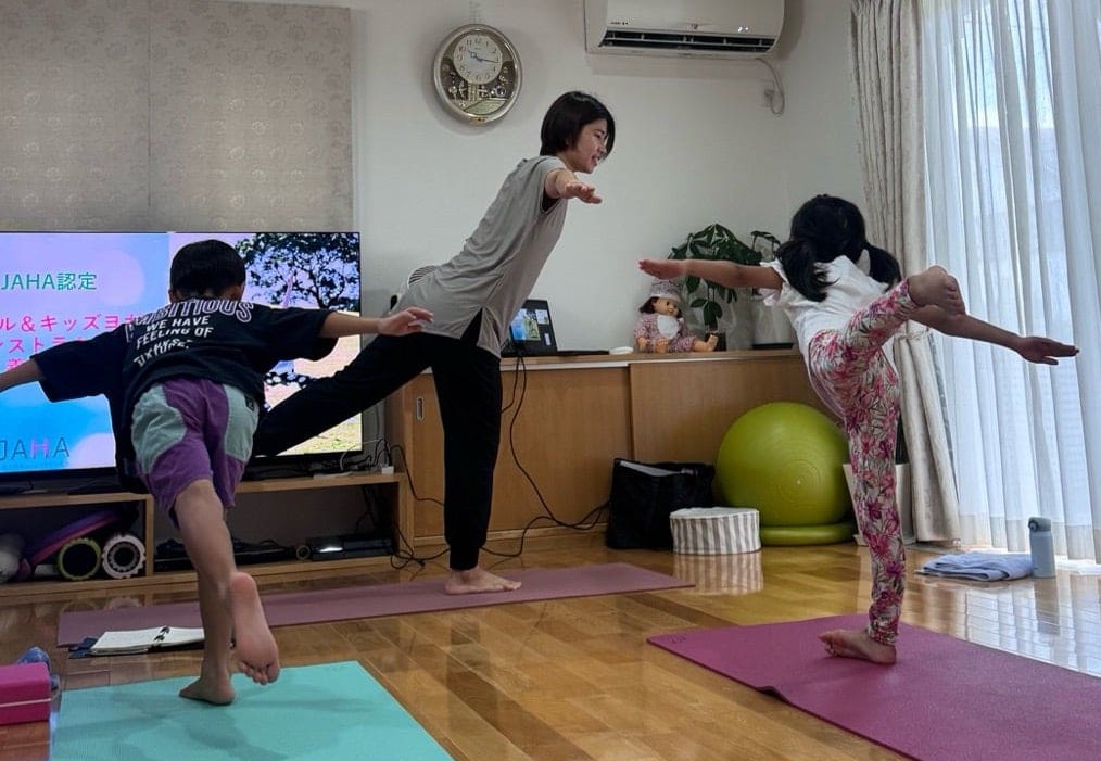 キッズヨガ試験