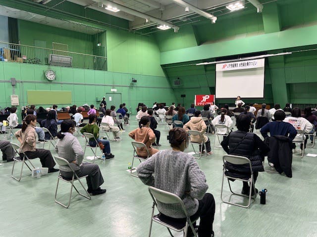 新宿郵便局でのストレスケアセミナーの様子4