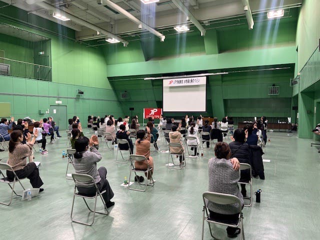 新宿郵便局でのストレスケアセミナーの様子2