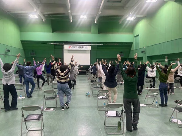 新宿郵便局でのストレスケアセミナーの様子5