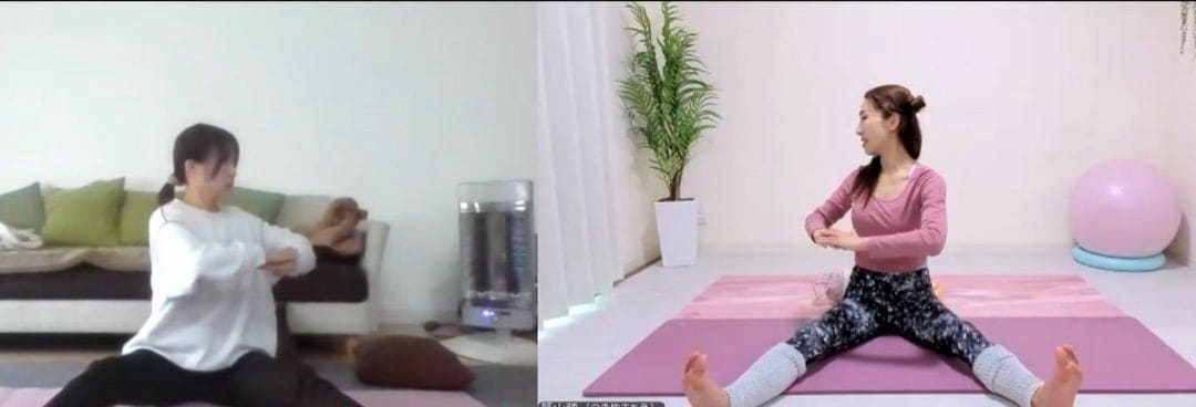 JAHA認定ベビママピラティス1day資格コース受講の様子1