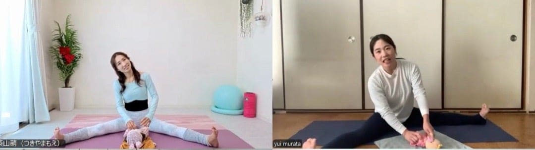 三重県津市のヨガインストラクター yuiさんの受講風景2