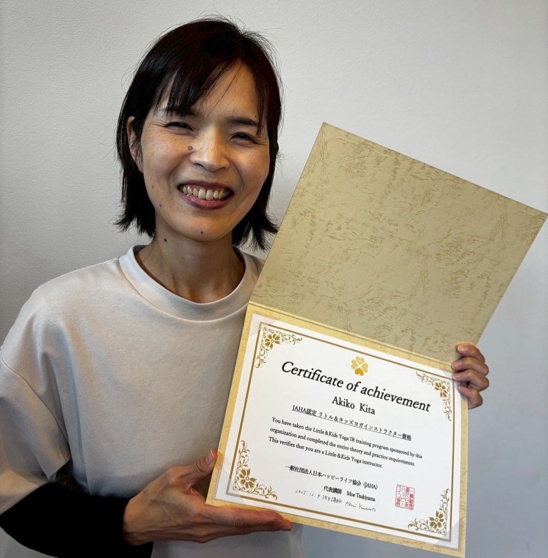 リトル＆キッズヨガ講座の受講風景2