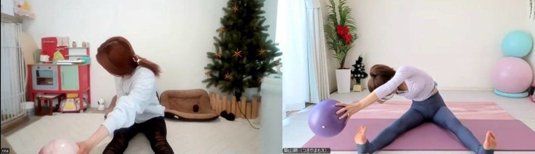 ベビママピラティス講座の様子2