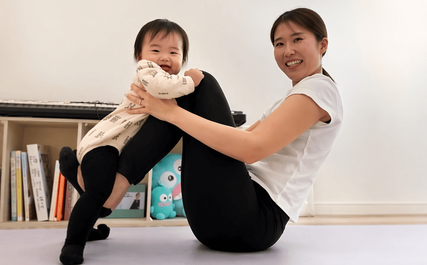 親子で楽しむレッスン風景の写真3