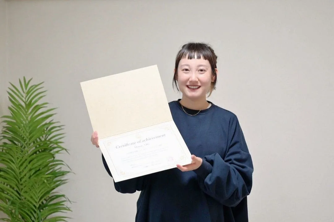 骨盤スリムヨガ資格講座を修了されたhanaeさん