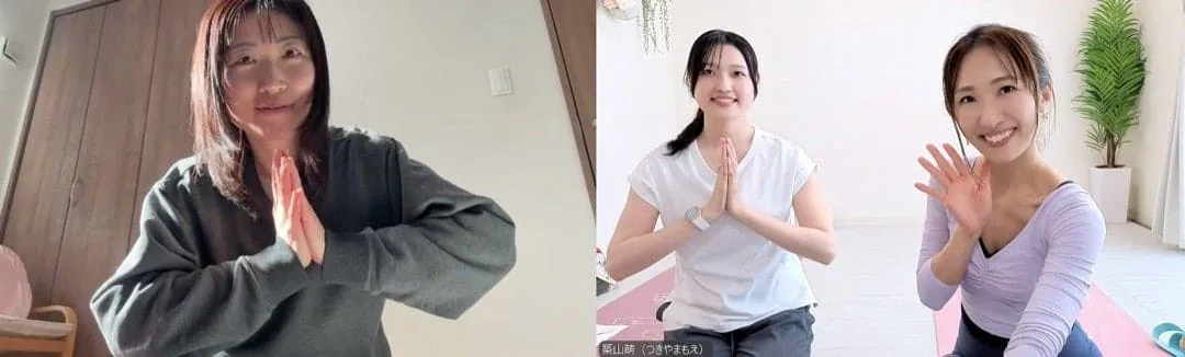 ベビママヨガ資格講座で親子に寄り添う指導を学ぶchinamiさん