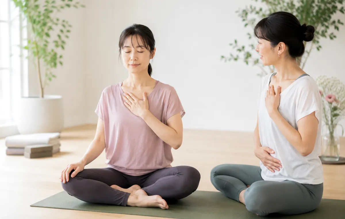 呼吸法と瞑想を学ぶヨガ講座
