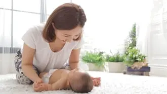 赤ちゃんとママ
